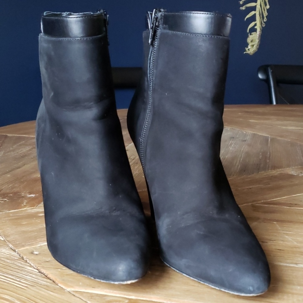VINCE Nubuck Suede ankle boots